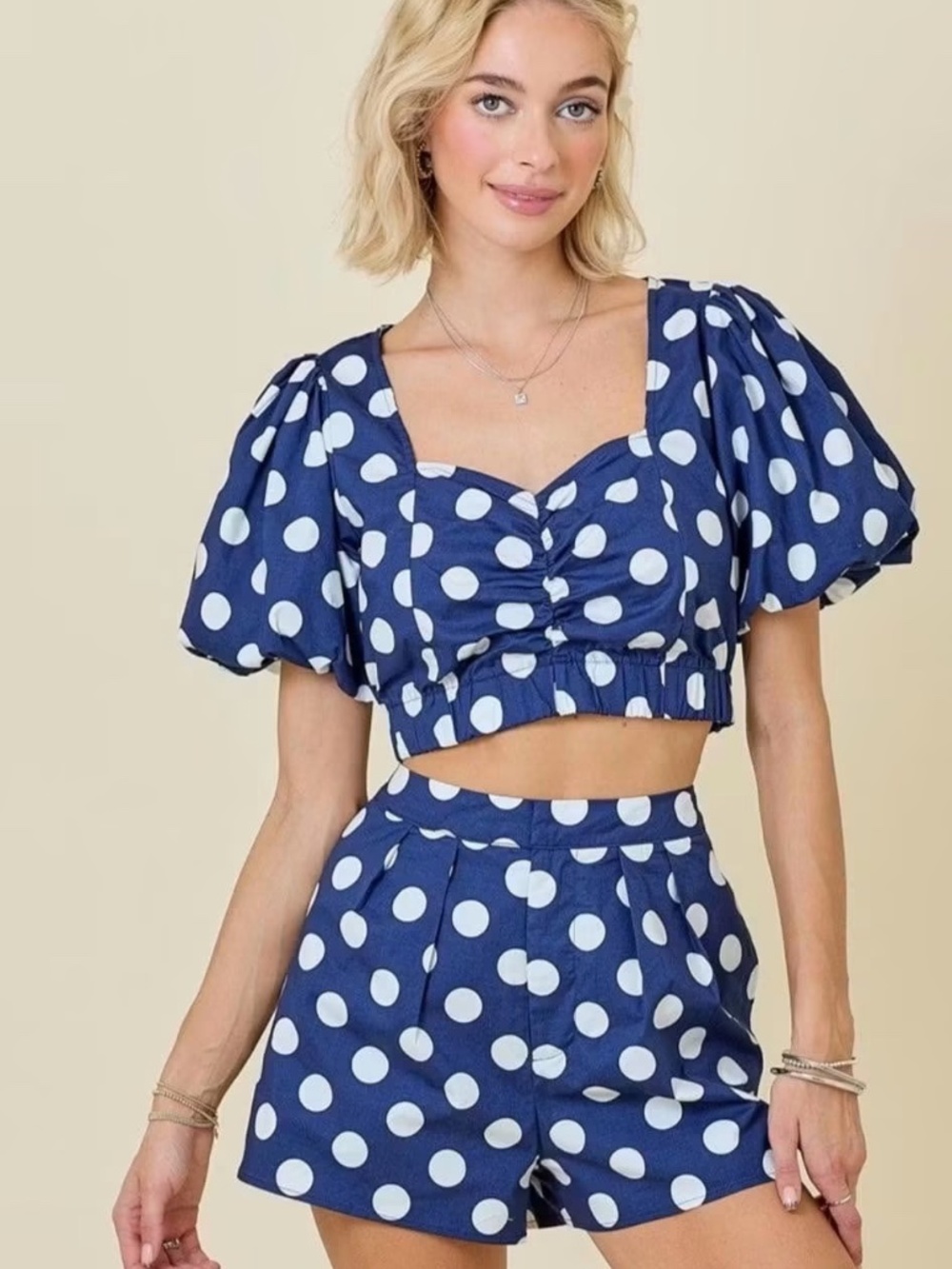 Polka dot set